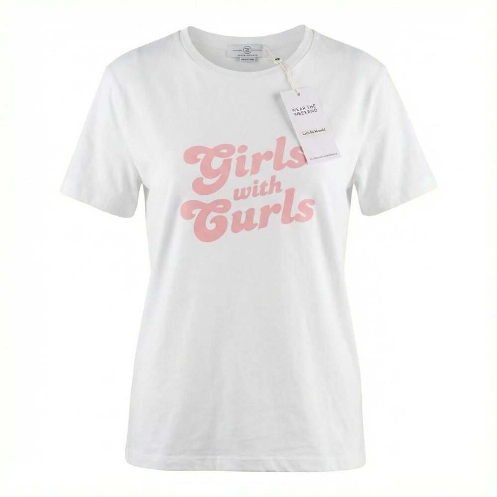 Girls with Curls Wear the weekend Tee